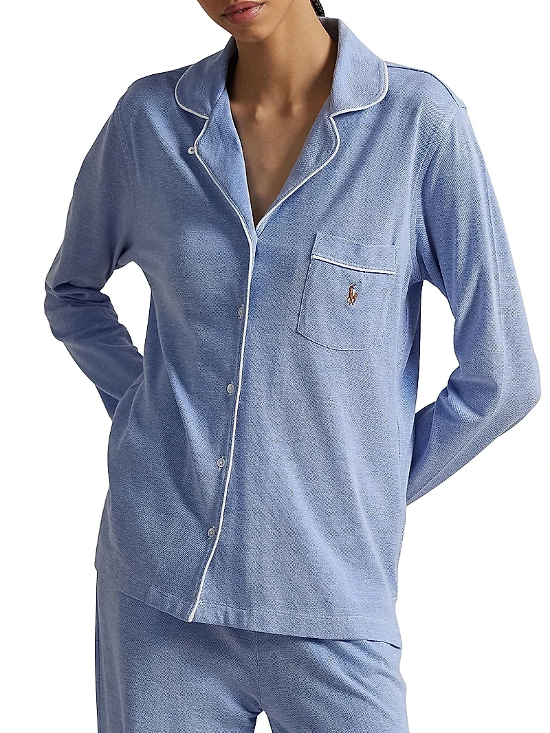 Knit Oxford Madison Pajamas