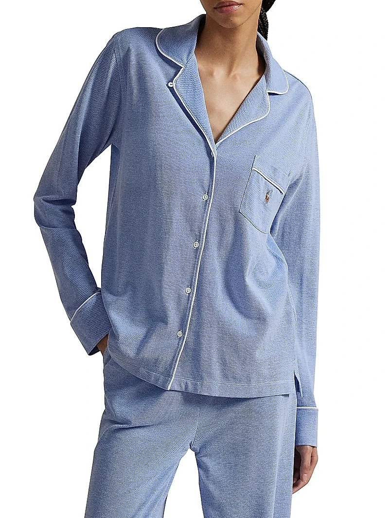 Knit Oxford Madison Pajamas