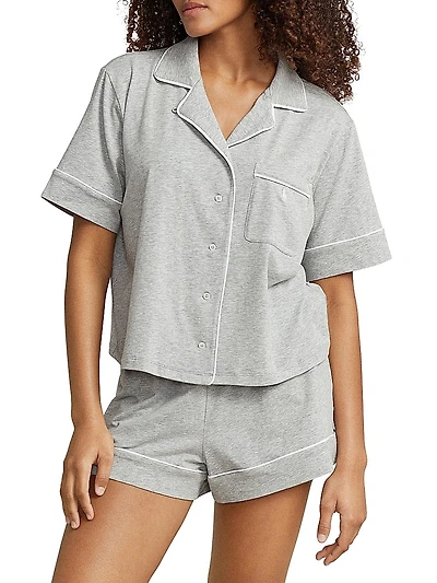 Cotton Jersey Short Pajamas