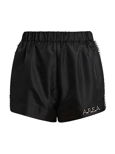 Crystal Trim Track Shorts