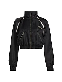 Crystal Trim Track Jacket