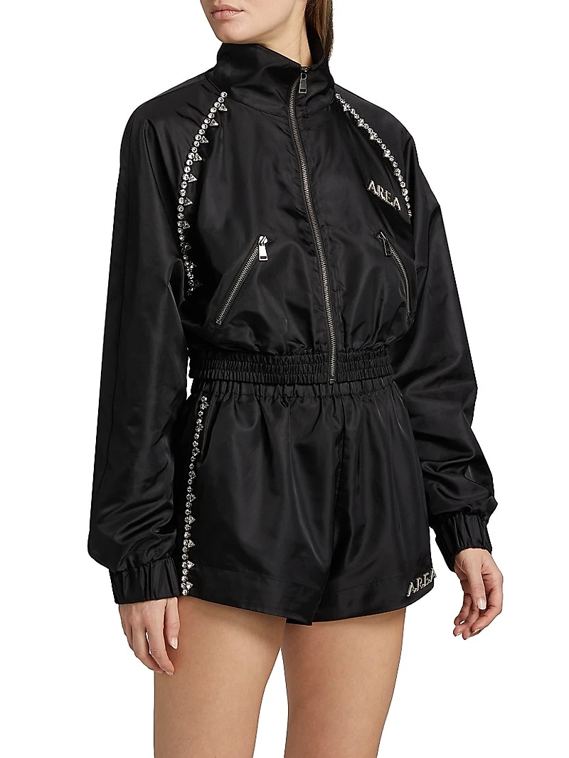 Crystal Trim Track Jacket