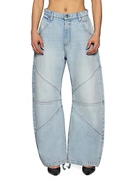 Freddy Sunray-Seamed Barrel-Leg Jeans