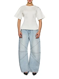 Freddy Sunray-Seamed Barrel-Leg Jeans