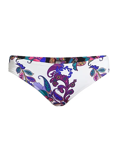 Paisley Reversible Hipster Bikini Bottom
