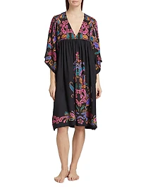 Fatima Paisley Cover-Up Dress