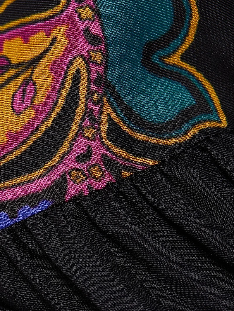 Fatima Paisley Cover-Up Dress