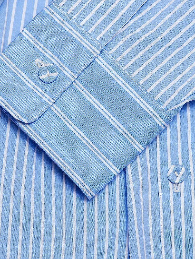 Lee Stripe Poplin Shirtdress