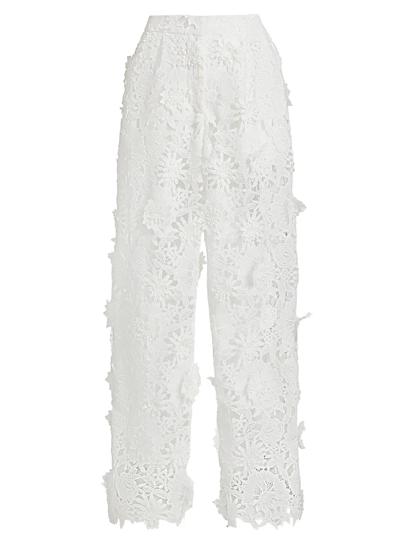 Adrian Floral Lace Pants