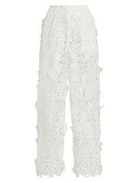 Adrian Floral Lace Pants