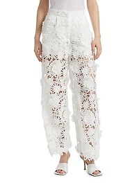 Adrian Floral Lace Pants
