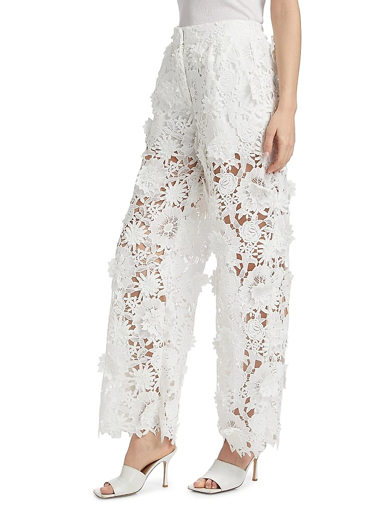 Adrian Floral Lace Pants