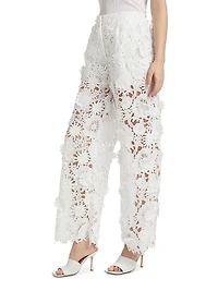 Adrian Floral Lace Pants