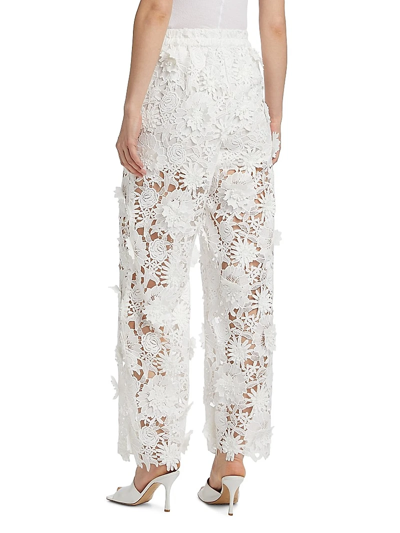 Adrian Floral Lace Pants