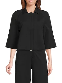 Oko Cropped Combination Jacket