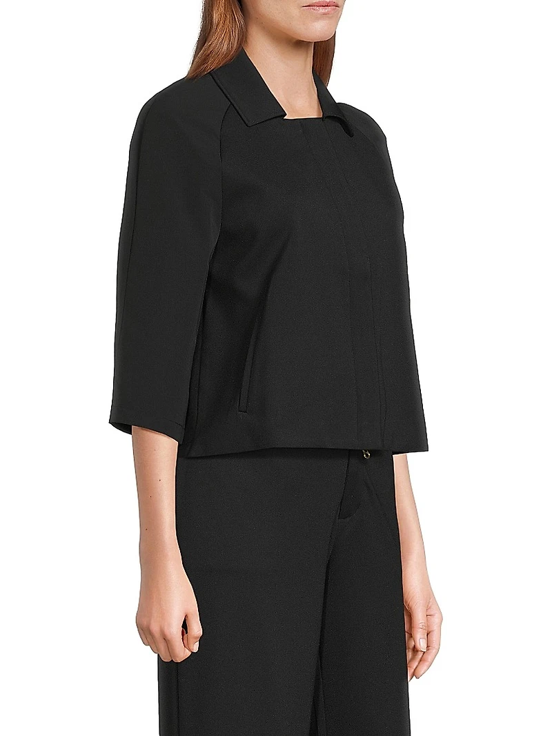 Oko Cropped Combination Jacket