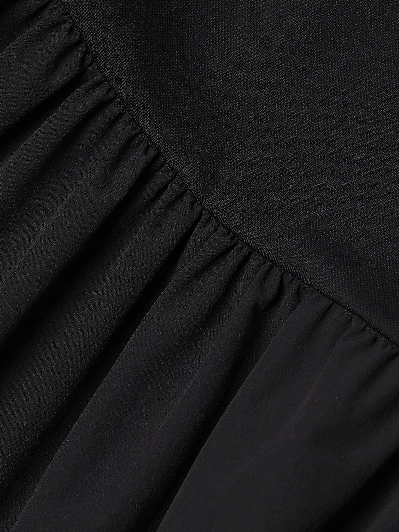 The Spot Sleeveless A-Line Midi-Dress