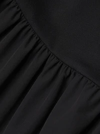 The Spot Sleeveless A-Line Midi-Dress