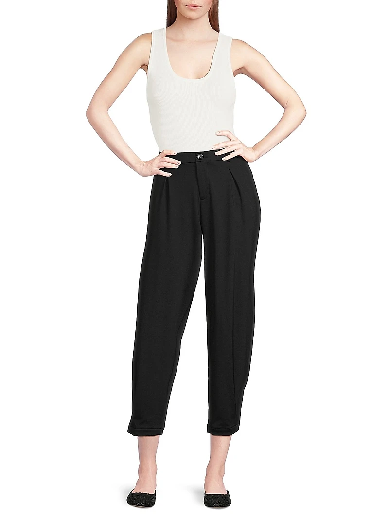 The Nikolai Rib-Knit Scoopneck Tank