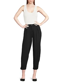 The Nikolai Rib-Knit Scoopneck Tank