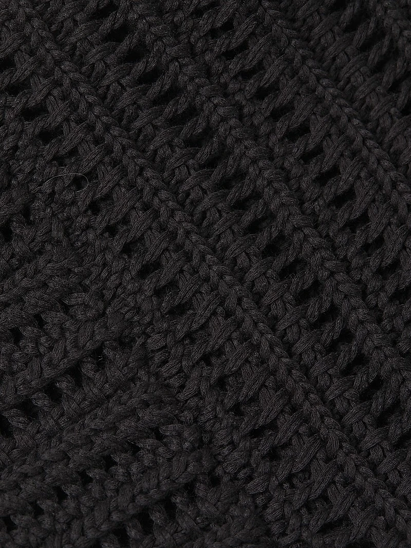 The Infrared Cotton Open Knit Sweater