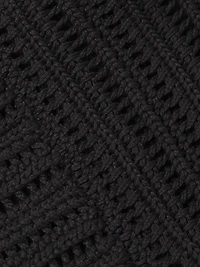 The Infrared Cotton Open Knit Sweater