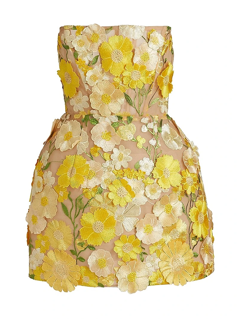 Jasmine Maraya Strapless Minidress