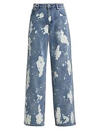 Relaxed Wide-Leg Jeans