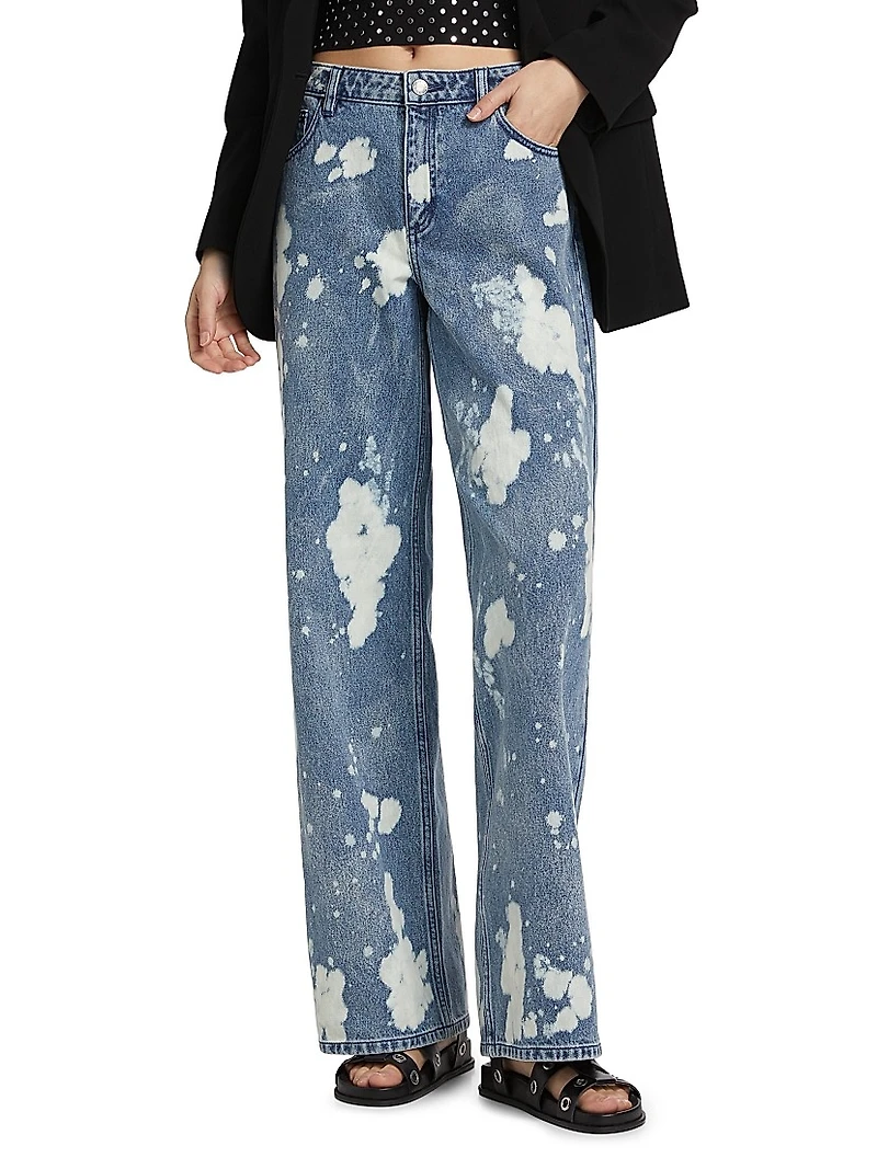 Relaxed Wide-Leg Jeans