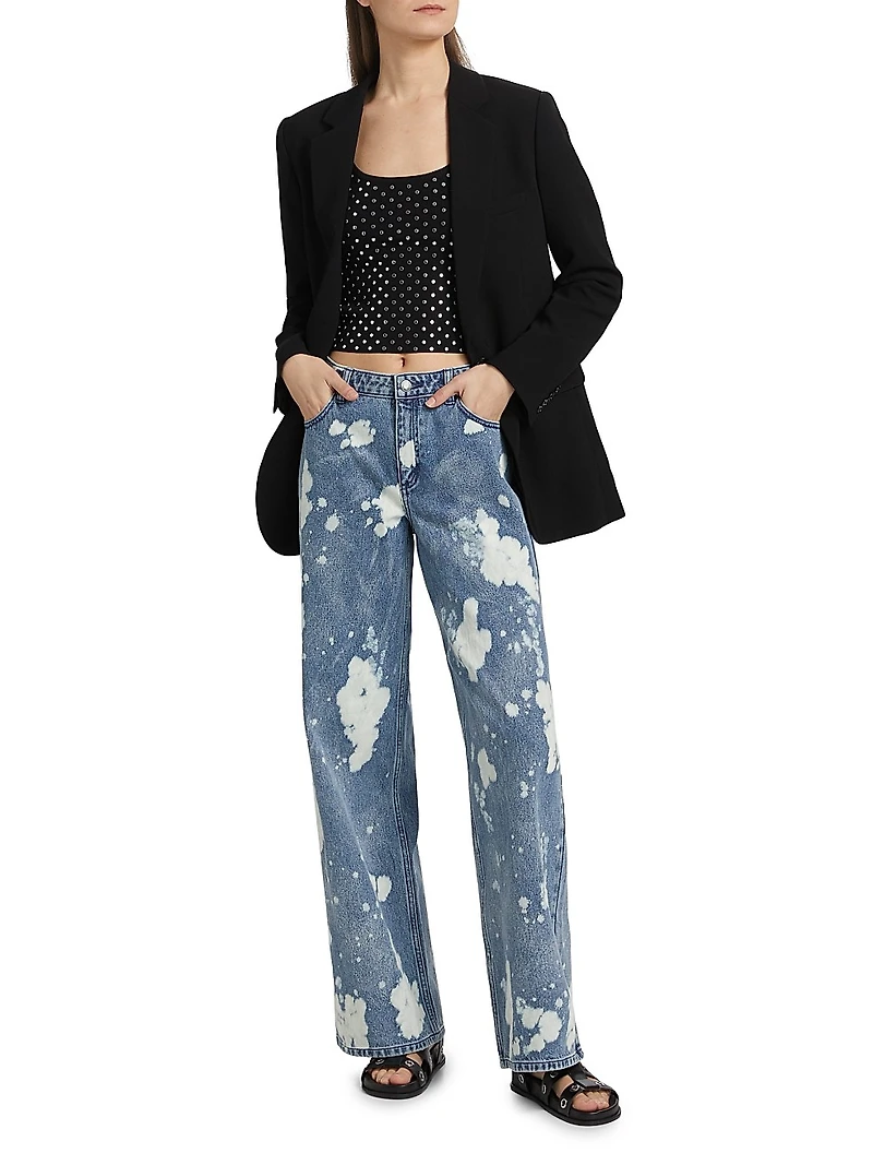 Relaxed Wide-Leg Jeans