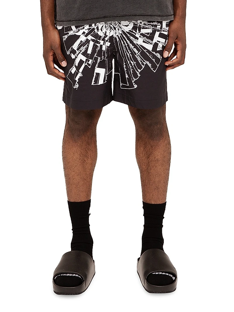 Logo Graphic Swim Shorts