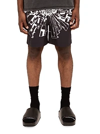 Logo Graphic Swim Shorts