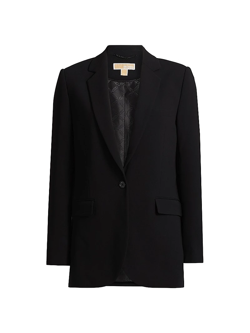 Mensy One-Button Blazer