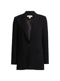 Mensy One-Button Blazer