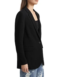 Mensy One-Button Blazer