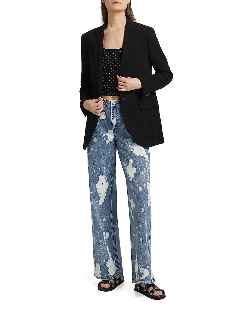 Mensy One-Button Blazer