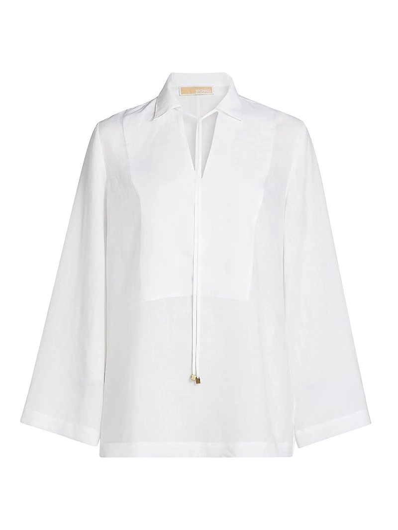 Ramie Collared Tunic