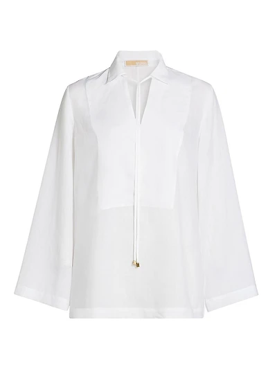 Ramie Collared Tunic