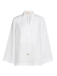 Ramie Collared Tunic