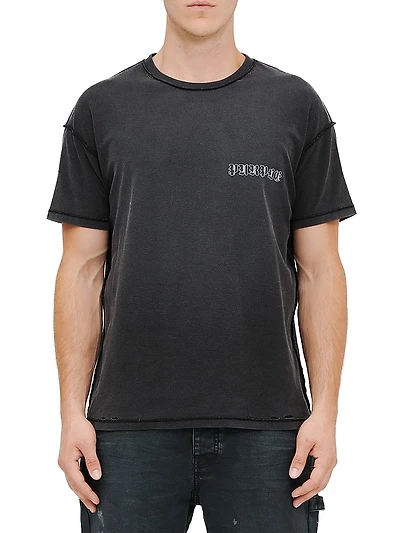 Logo Cotton Inside-Out T-Shirt