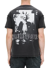 Logo Cotton Inside-Out T-Shirt