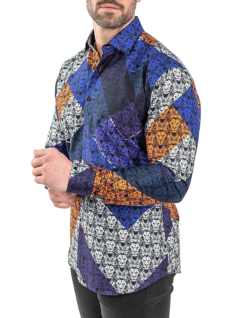 Fibonacci Afro Lion Shirt