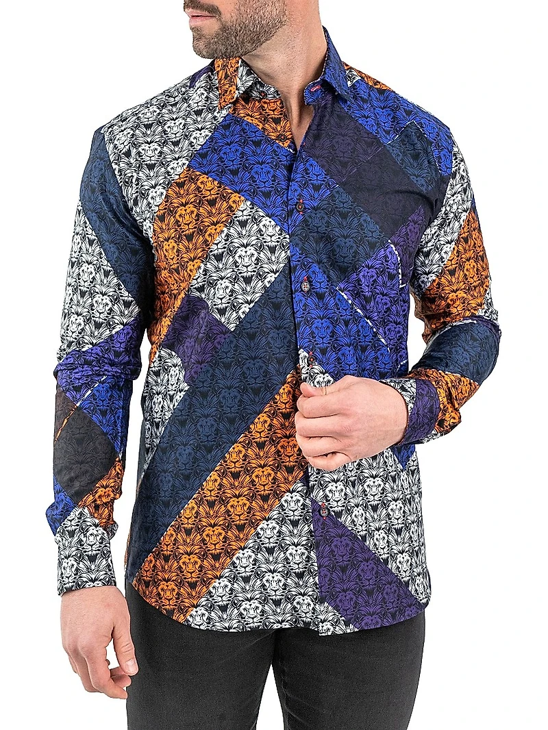 Fibonacci Afro Lion Shirt