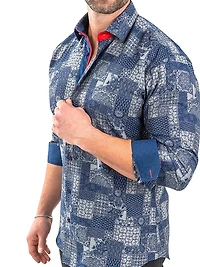 Einstein Jacq Vosaic Shirt