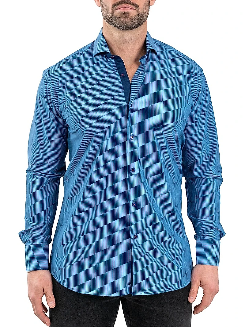 Einstein Stretch Optical Shirt