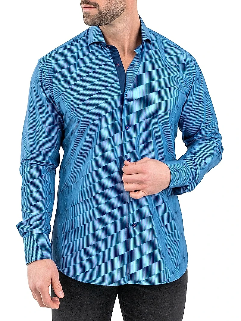 Einstein Stretch Optical Shirt