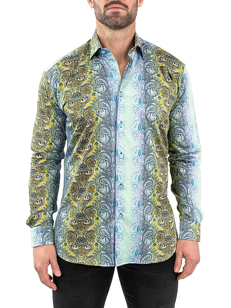 Fibonacci Paisley Luxe Shirt