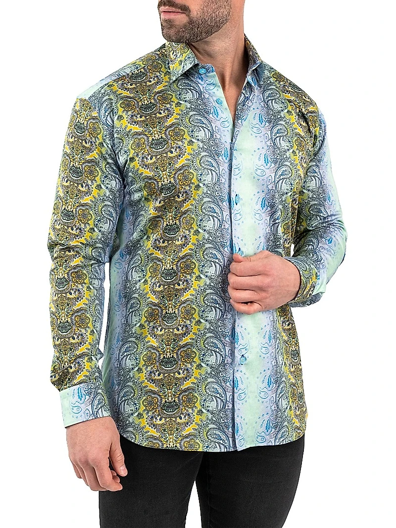 Fibonacci Paisley Luxe Shirt