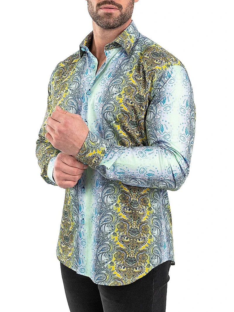 Fibonacci Paisley Luxe Shirt
