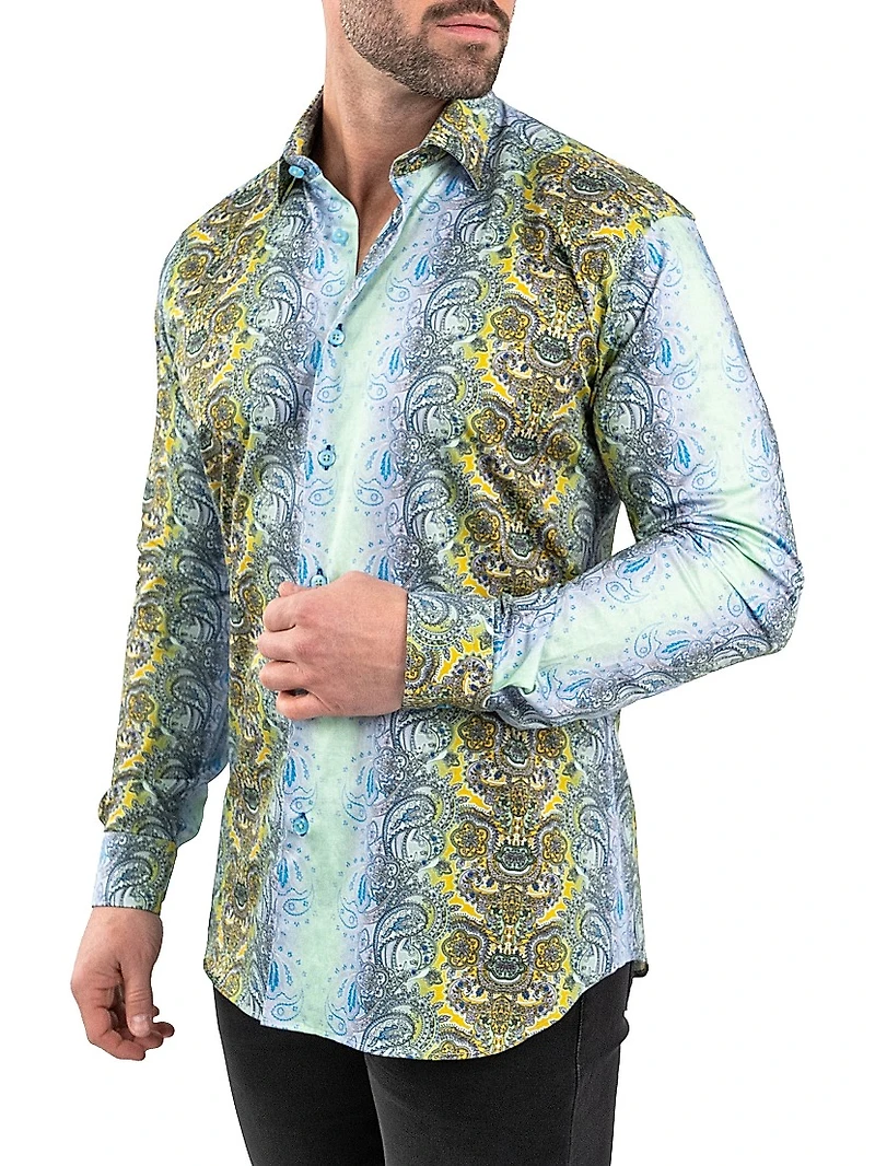 Fibonacci Paisley Luxe Shirt
